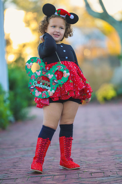 Blair 3 Piece Tunic Set - Minnie Merry and Bright Always In Bloom Clothing Co