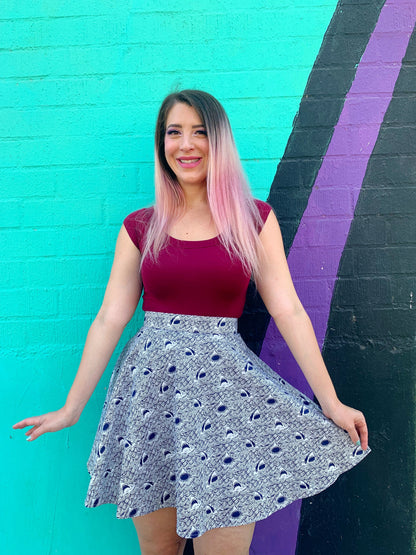 Retro Boat Neck Top in Burgundy Retrolicious
