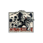 Snarl Enamel Pin