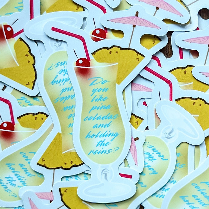 Pina Colada Sticker Horseplay Apparel