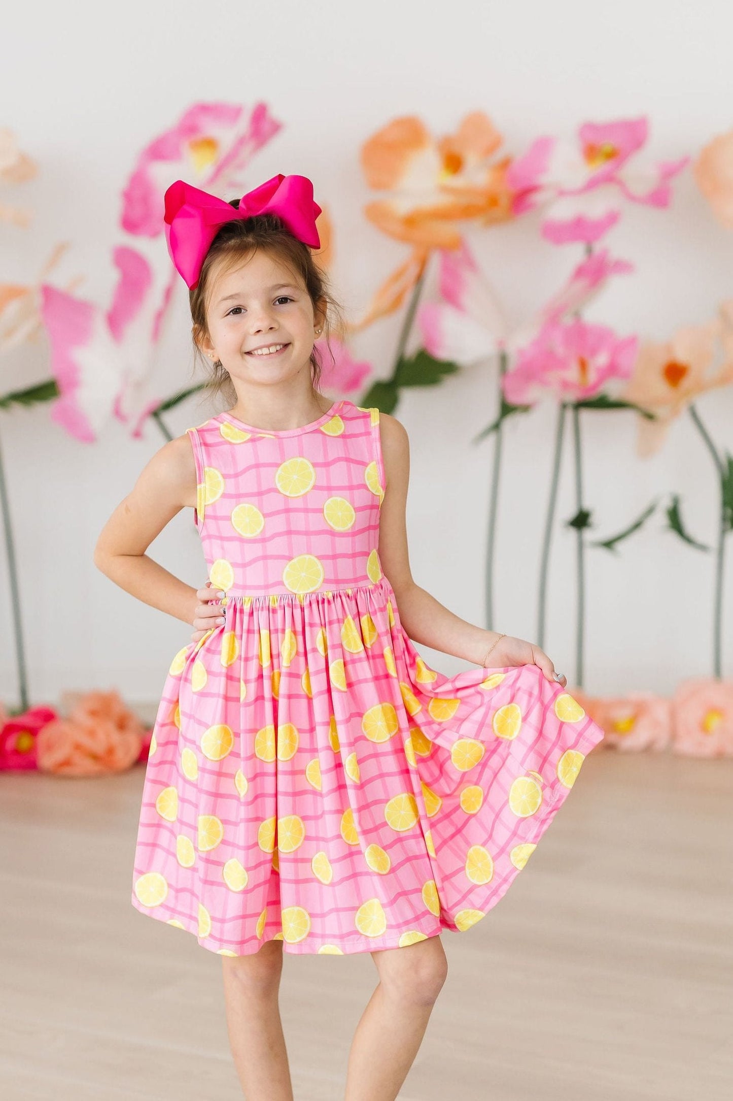 Pink Lemonade Tank Twirl Dress Mila & Rose ®