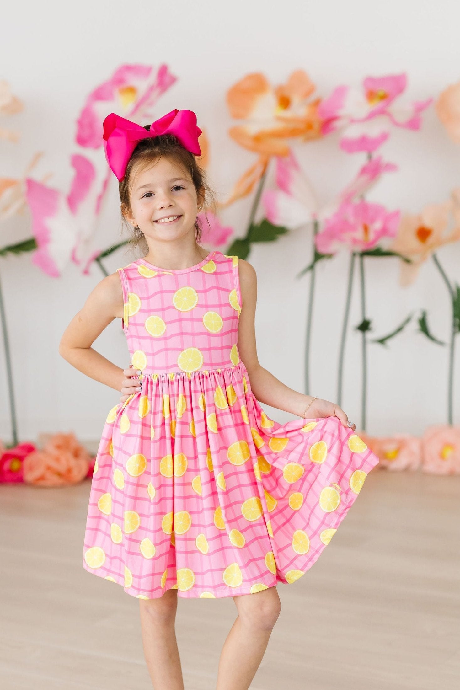 Pink Lemonade Tank Twirl Dress Mila & Rose ®