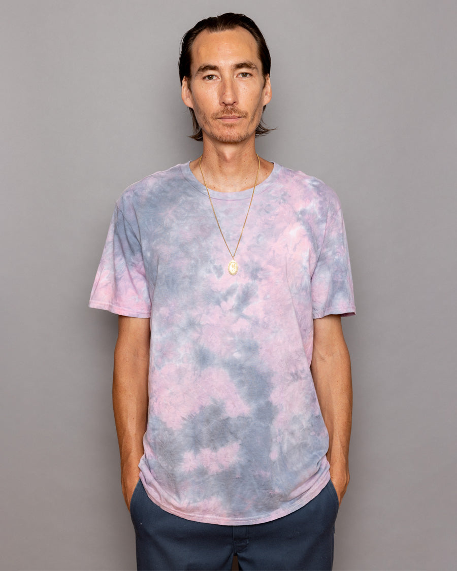 CRYSTAL DYED T-SHIRT Pink Elephant Keep Company