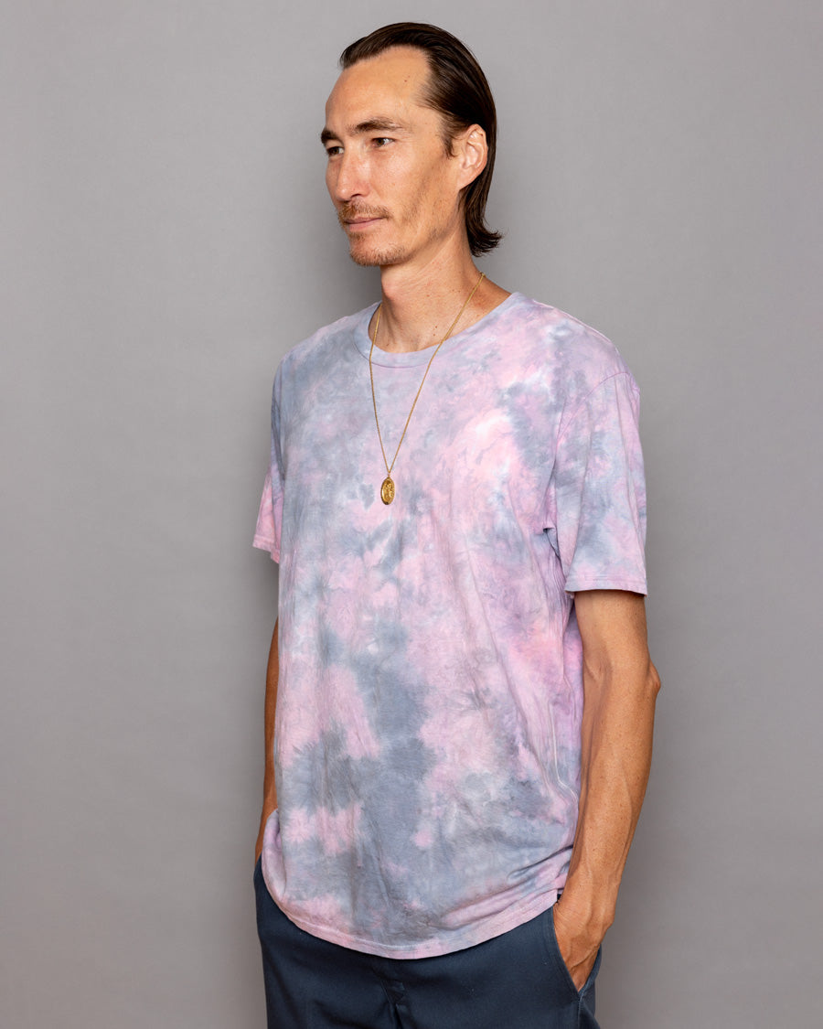CRYSTAL DYED T-SHIRT Pink Elephant Keep Company