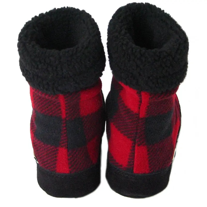 Polar Feet Women's Snugs - Buffalo Plaid Polar Feet® LLC