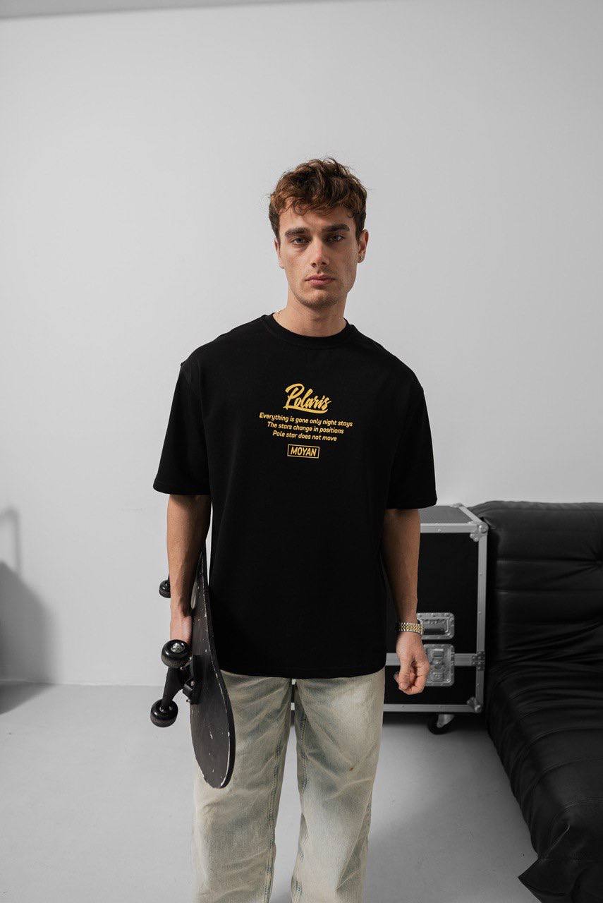 Polaris T-Shirt - Philosophical Tee with Unique Design Withinblack