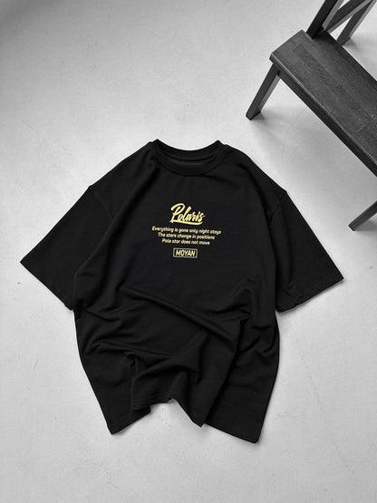 Polaris T-Shirt - Philosophical Tee with Unique Design Withinblack