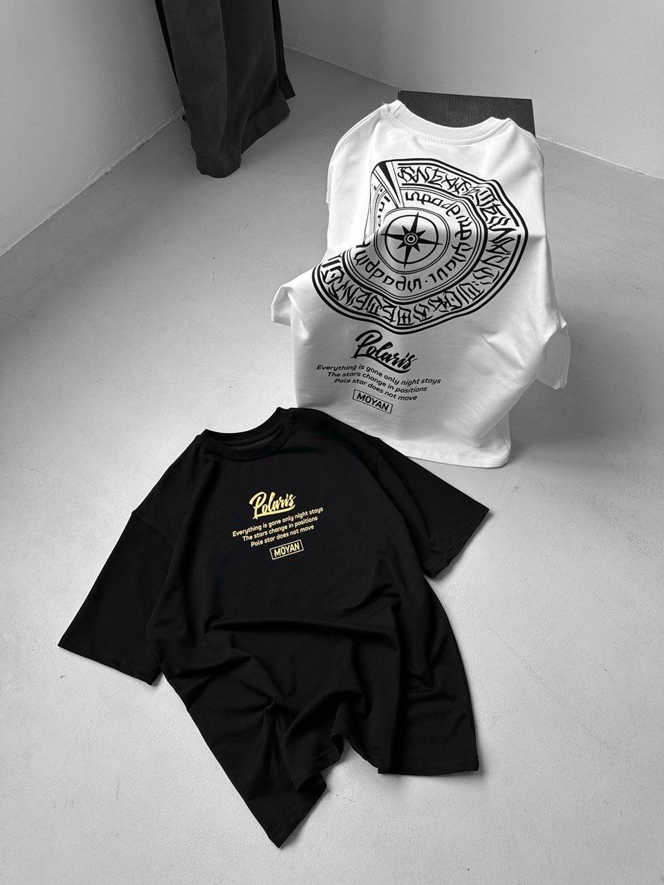 Polaris T-Shirt - Philosophical Tee with Unique Design Withinblack