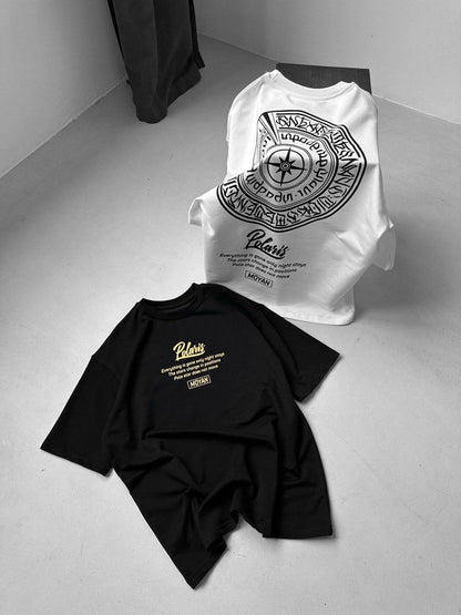 Polaris T-Shirt - Philosophical Tee with Unique Design Withinblack