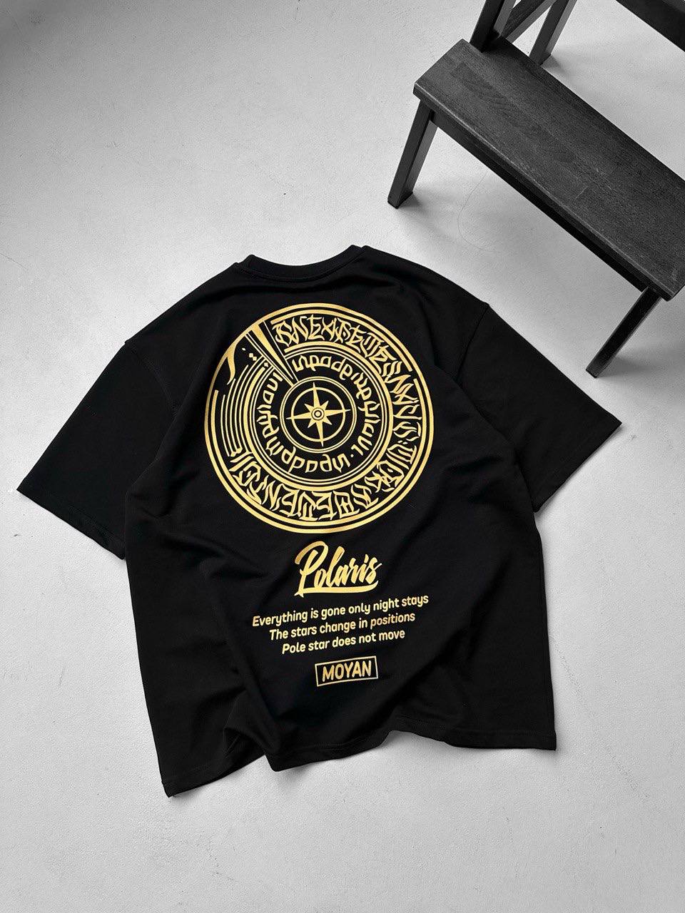 Polaris T-Shirt - Philosophical Tee with Unique Design Withinblack