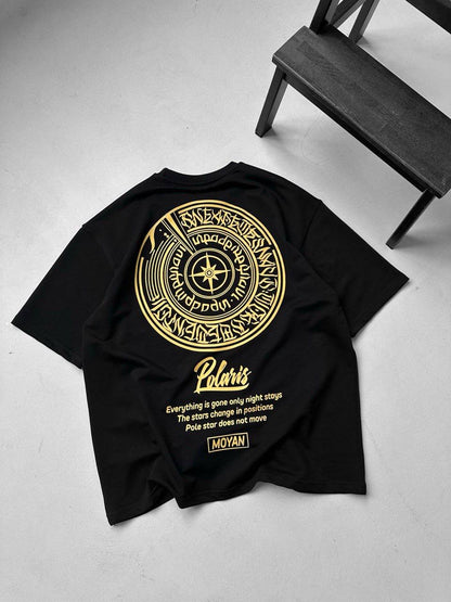 Polaris T-Shirt - Philosophical Tee with Unique Design Withinblack
