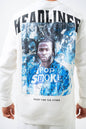 Pop Smoke "Headliner" Graphic Unisex Oversized Sweatshirt Withinblack