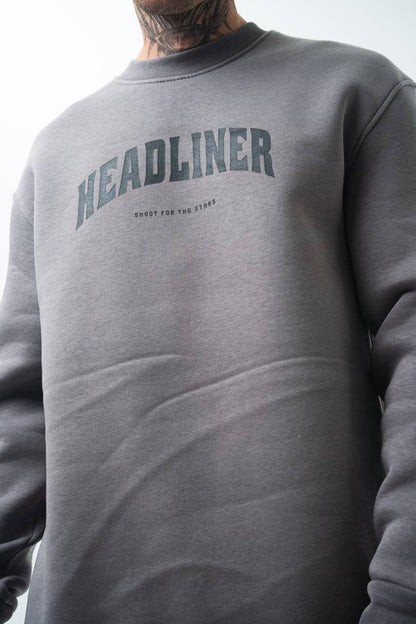 Pop Smoke "Headliner" Graphic Unisex Oversized Sweatshirt Withinblack