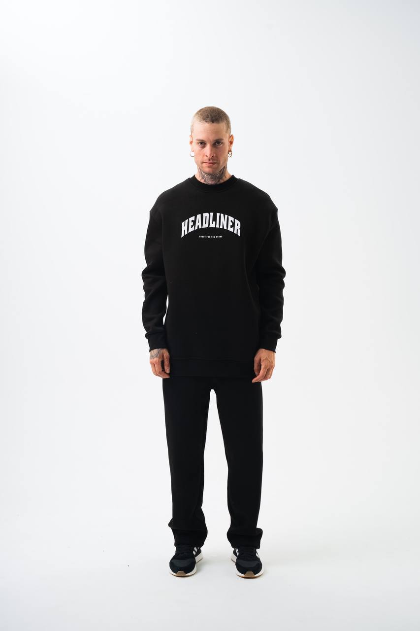Pop Smoke "Headliner" Graphic Unisex Oversized Sweatshirt Withinblack