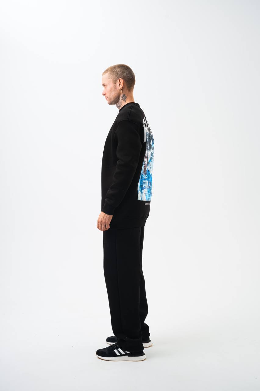 Pop Smoke "Headliner" Graphic Unisex Oversized Sweatshirt Withinblack