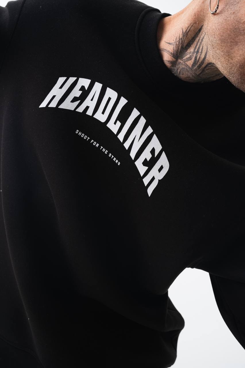 Pop Smoke "Headliner" Graphic Unisex Oversized Sweatshirt Withinblack