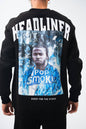 Pop Smoke "Headliner" Graphic Unisex Oversized Sweatshirt Withinblack