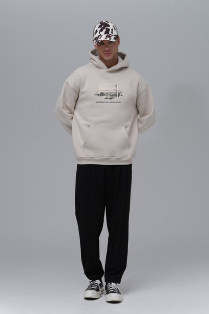 "Portrait of a Generation" Collage Hoodie Withinblack