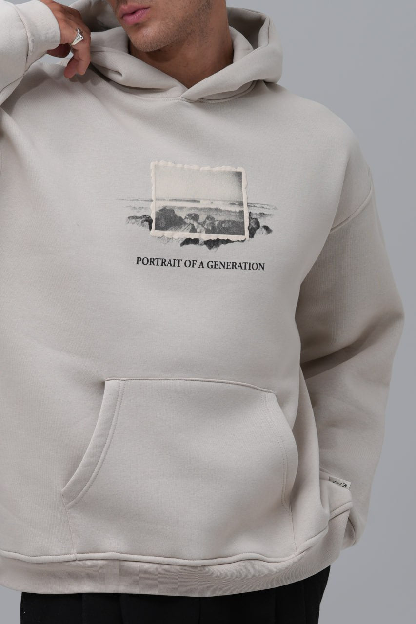 "Portrait of a Generation" Collage Hoodie Withinblack