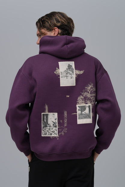 "Portrait of a Generation" Collage Hoodie Withinblack