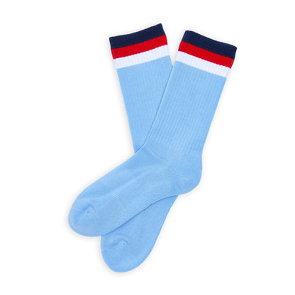 Powder 3 Stripe Crew Socks DeadSoxy
