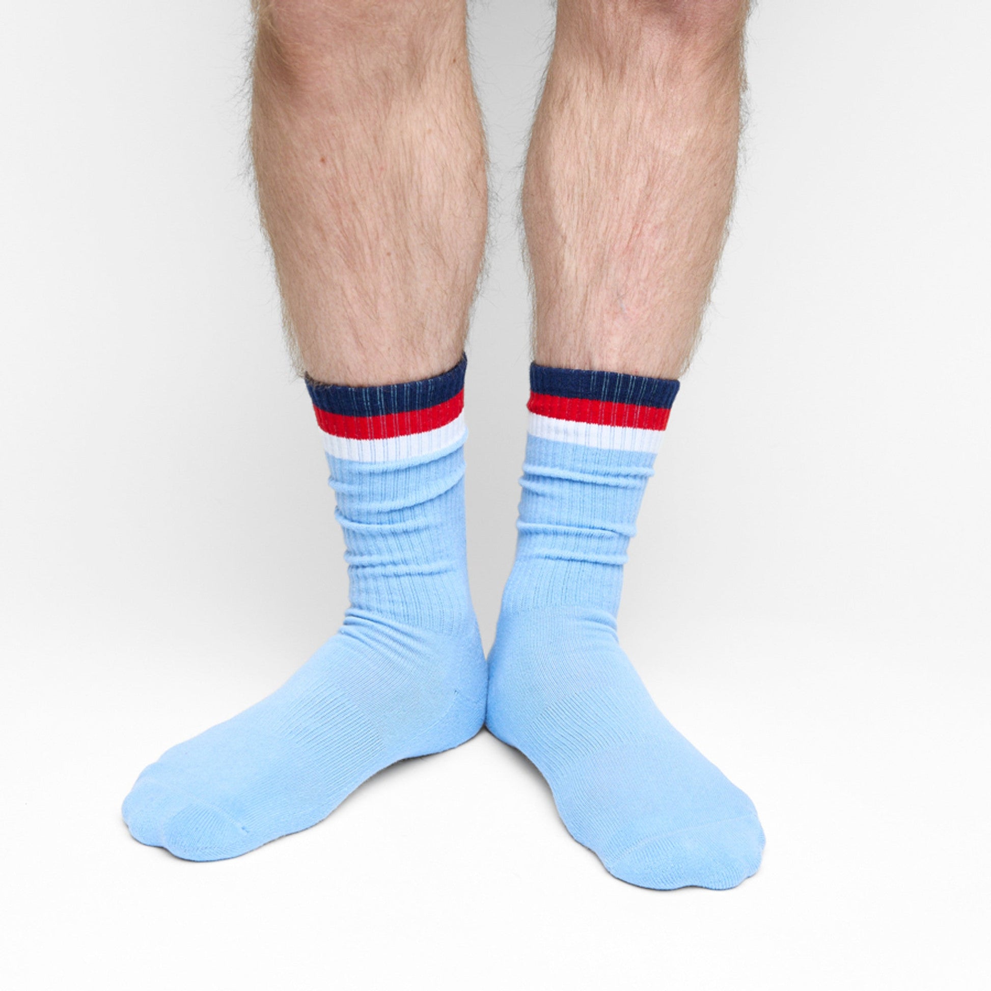 3 Stripe Casual Crew Socks 2-Pack DeadSoxy