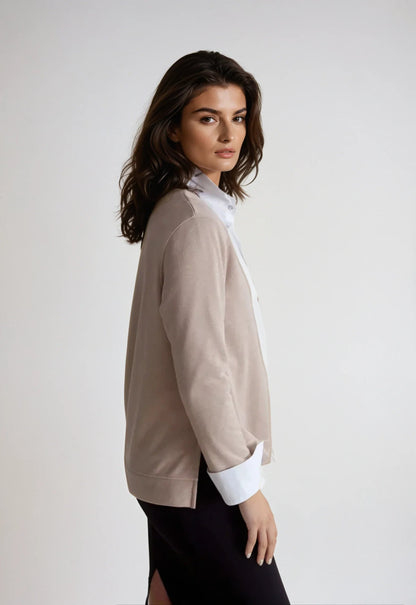 Power Vee 'Sweater' Sweatshirt - Camel Buki