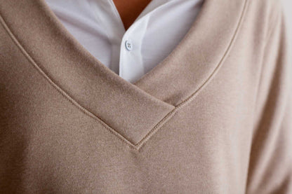 Power Vee 'Sweater' Sweatshirt - Charcoal Gray Buki
