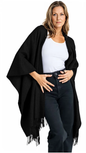 Premium Classic Solid Alpaca Poncho Purely Alpaca