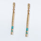 Prism - Linea Turquoise Equestrian Earring Urban-Equestrian