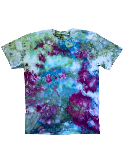 ICE DYED T-SHIRT Psychedelic Garden Keep Company