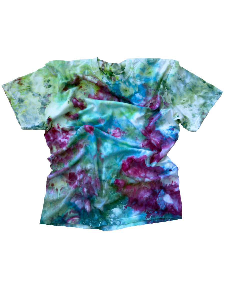 ICE DYED T-SHIRT Psychedelic Garden Keep Company