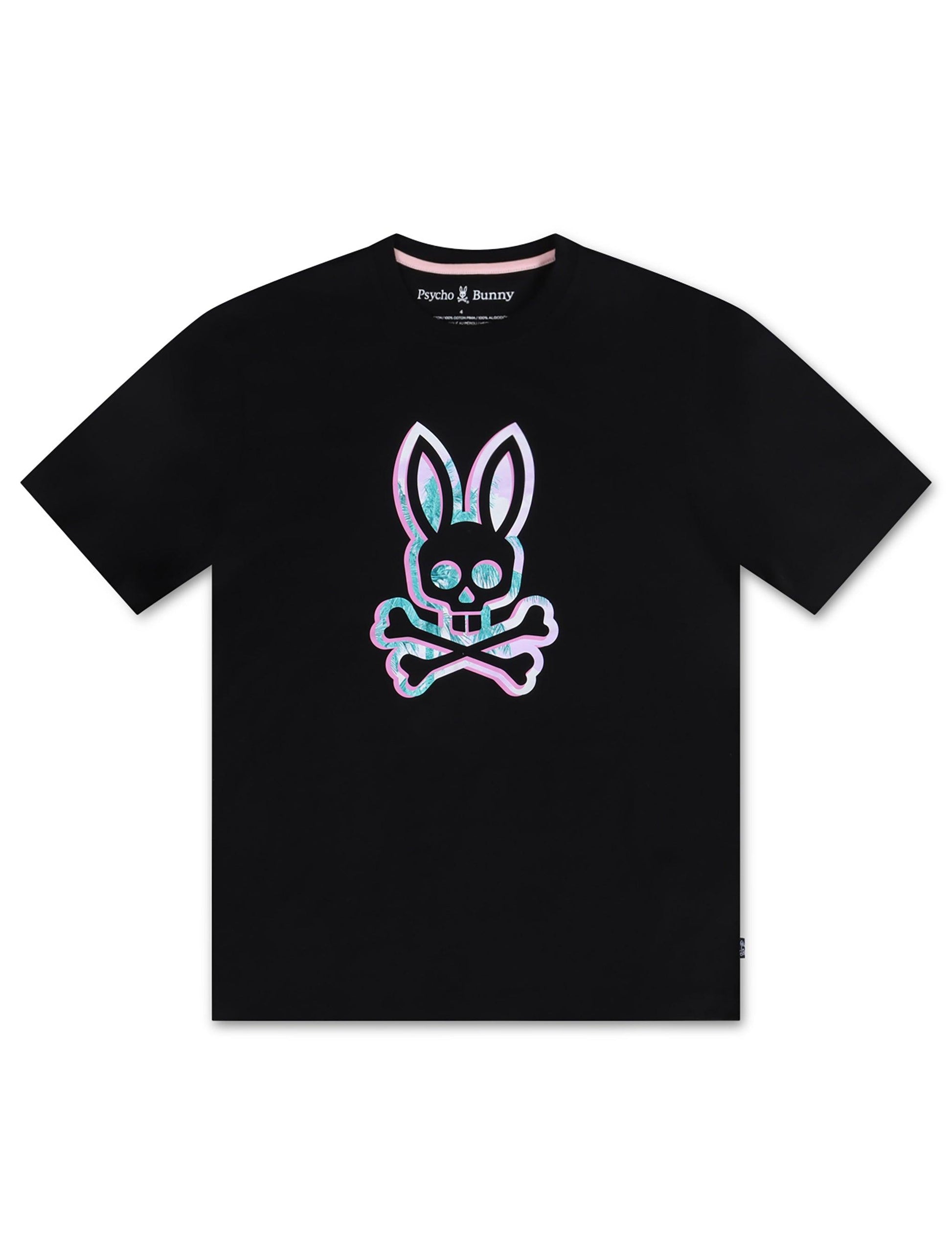 Psycho Bunny Leonard Graphic Tee - Black Denim Exchange