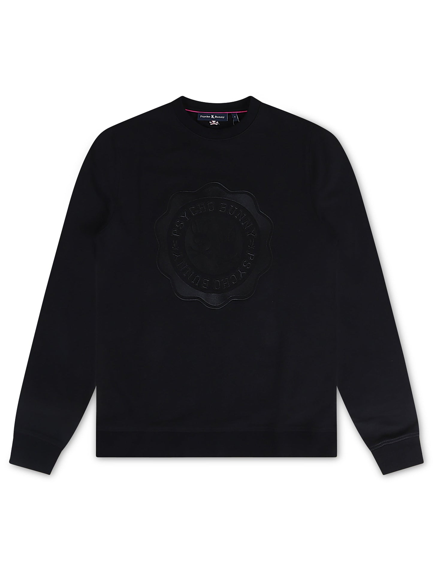 Psycho Bunny Mens London Graphic Long Sleeve - Black Denim Exchange
