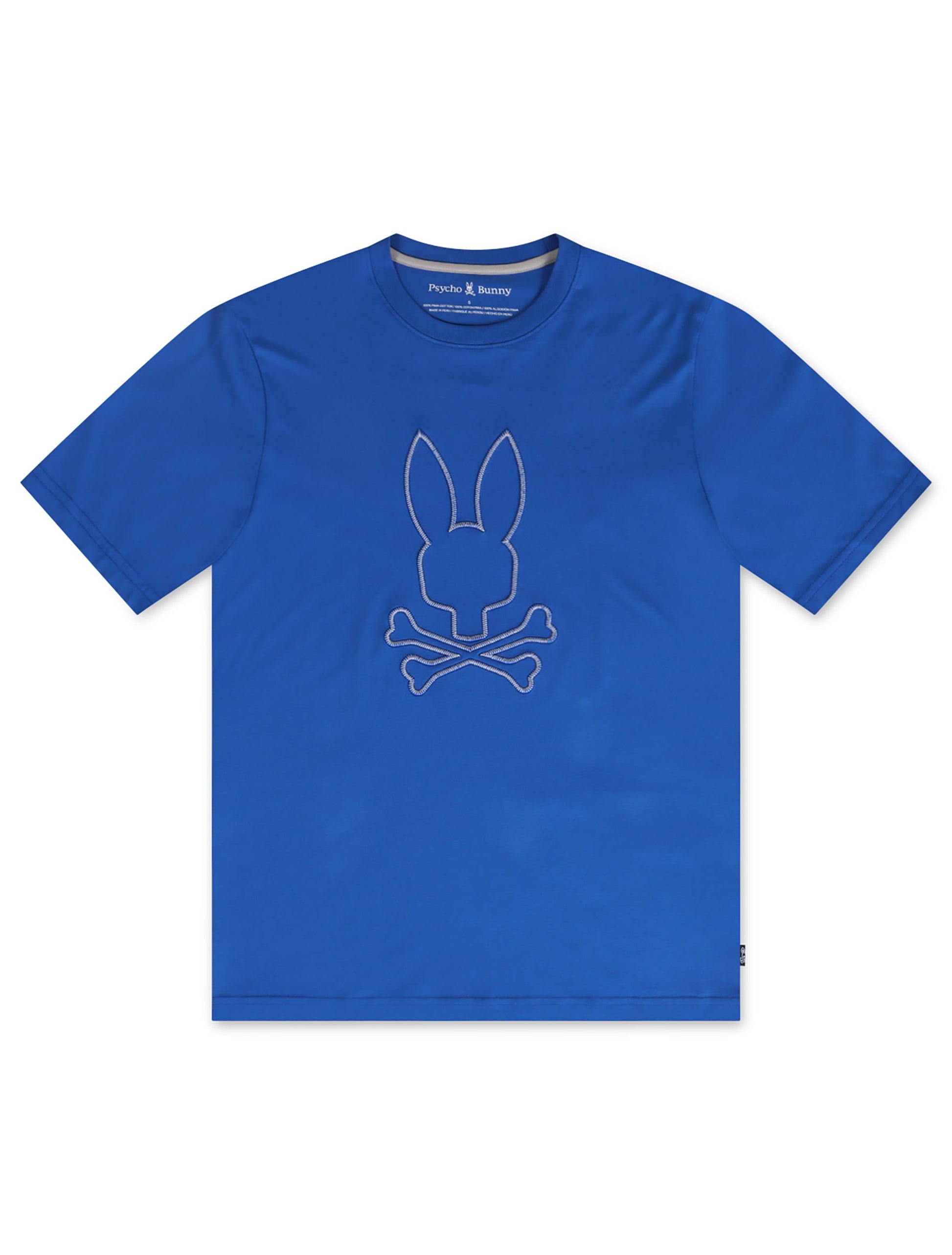 Psycho Bunny Panama Graphic Tee - Nautical Blue Denim Exchange