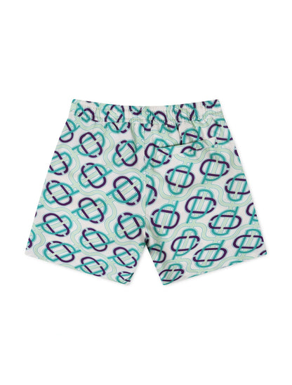 Puma X Palm Tree Crew Shorts - Warm White Denim Exchange
