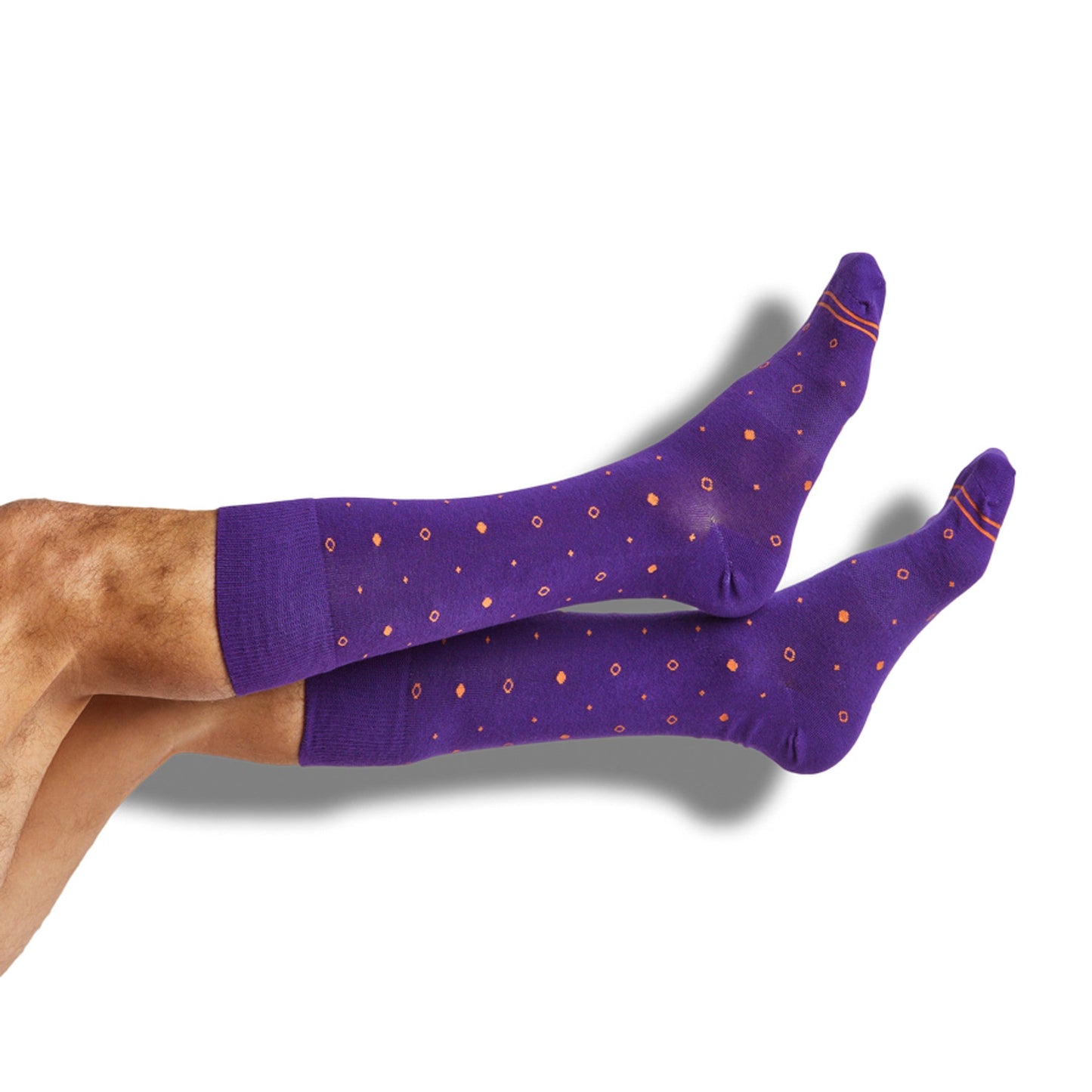 Purple / Orange Dress Socks 4 Pack DeadSoxy