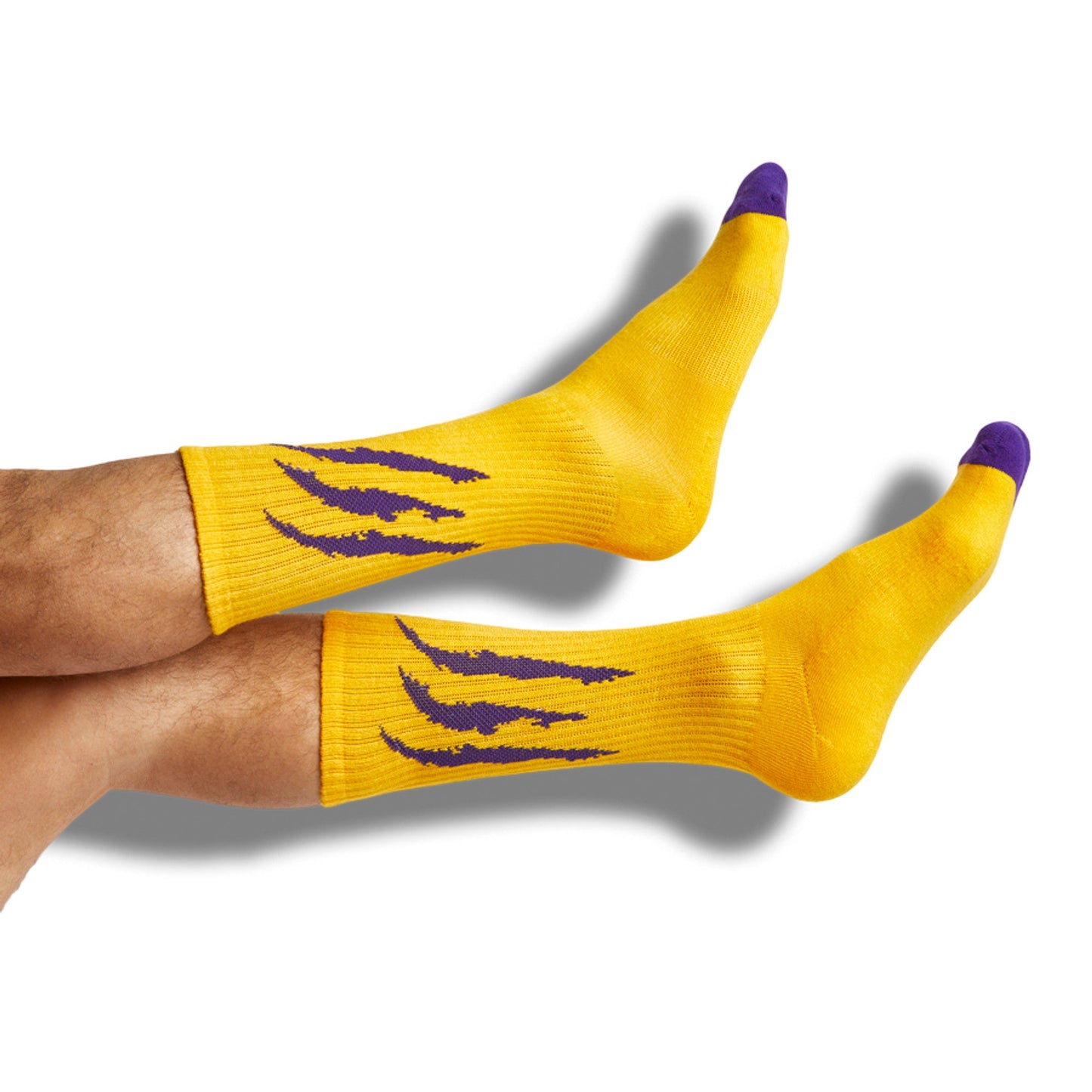 Gold / Purple Mixed Socks 8 Pack DeadSoxy