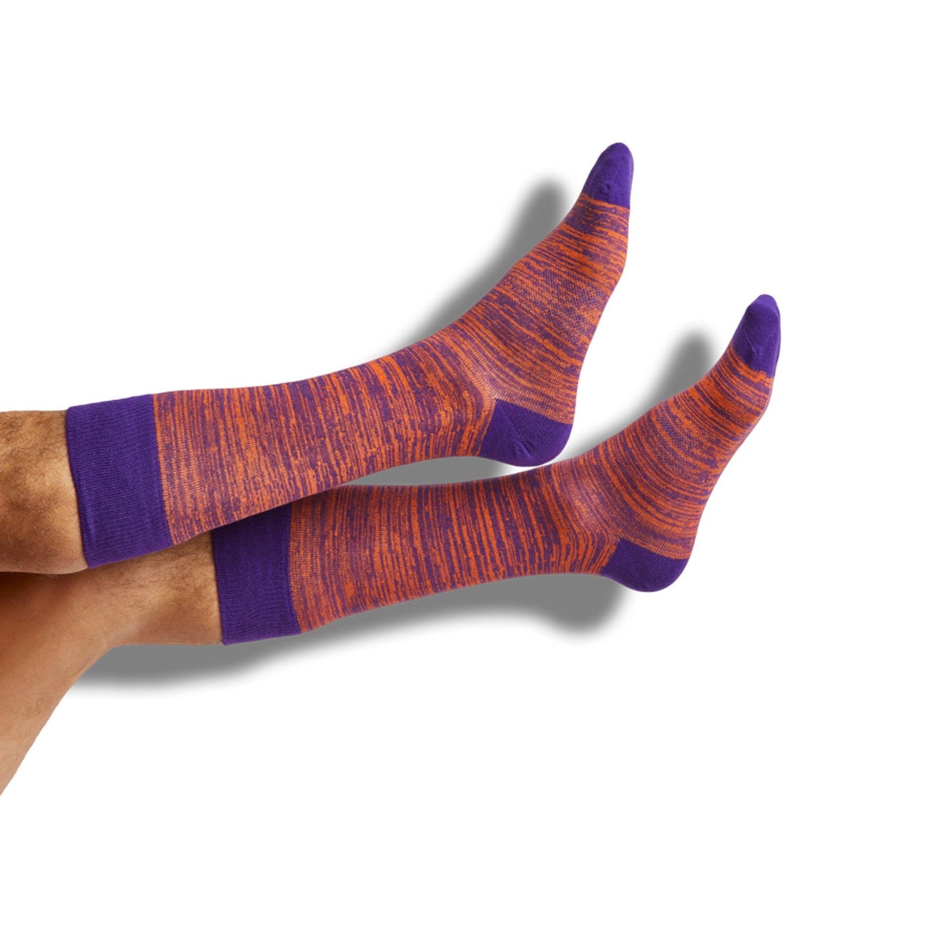 Purple / Orange Mixed Socks 8 Pack DeadSoxy