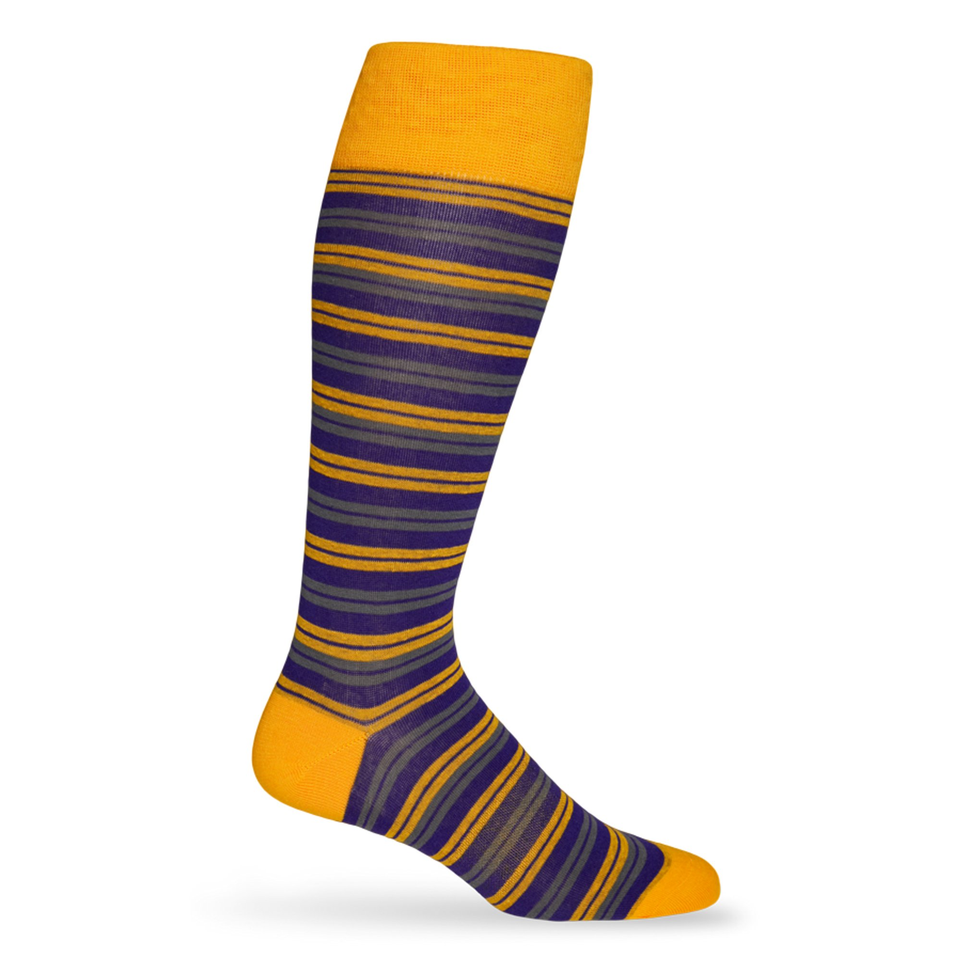 Gold / Purple Mixed Socks 4 Pack -B DeadSoxy