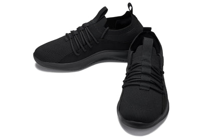 CALTO - Q130 - 2.4 Inches Taller (Black/Black Sole) - Ultra Lightweight Sneakers Tallmenshoes.com