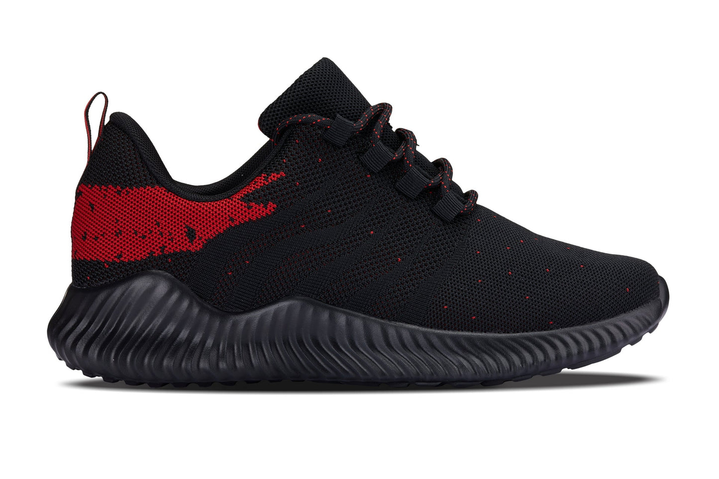 CALTO - Q215 - 2.8 Inches Taller (Black/Red) - Ultra Lightweight Tallmenshoes.com