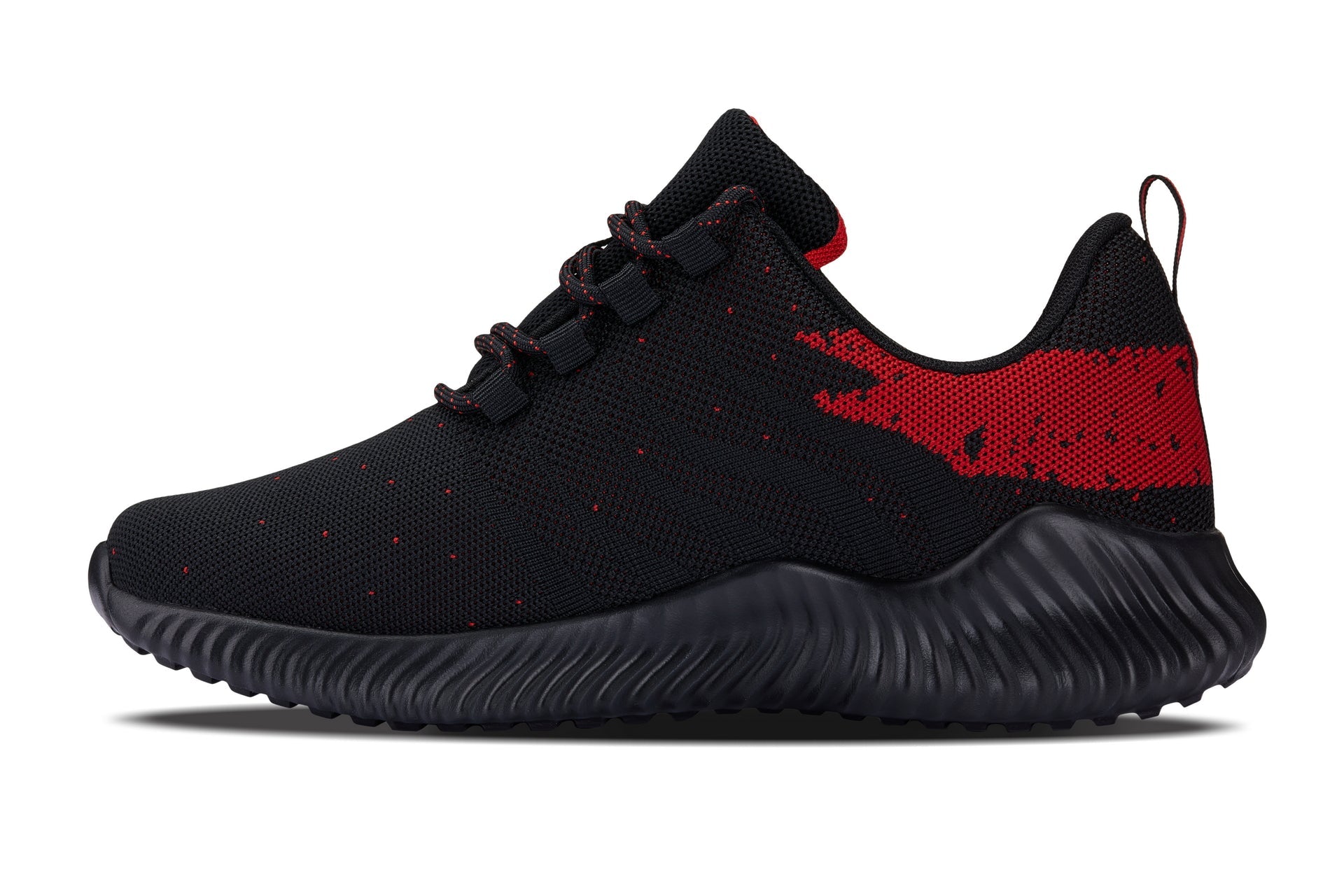 CALTO - Q215 - 2.8 Inches Taller (Black/Red) - Ultra Lightweight Tallmenshoes.com