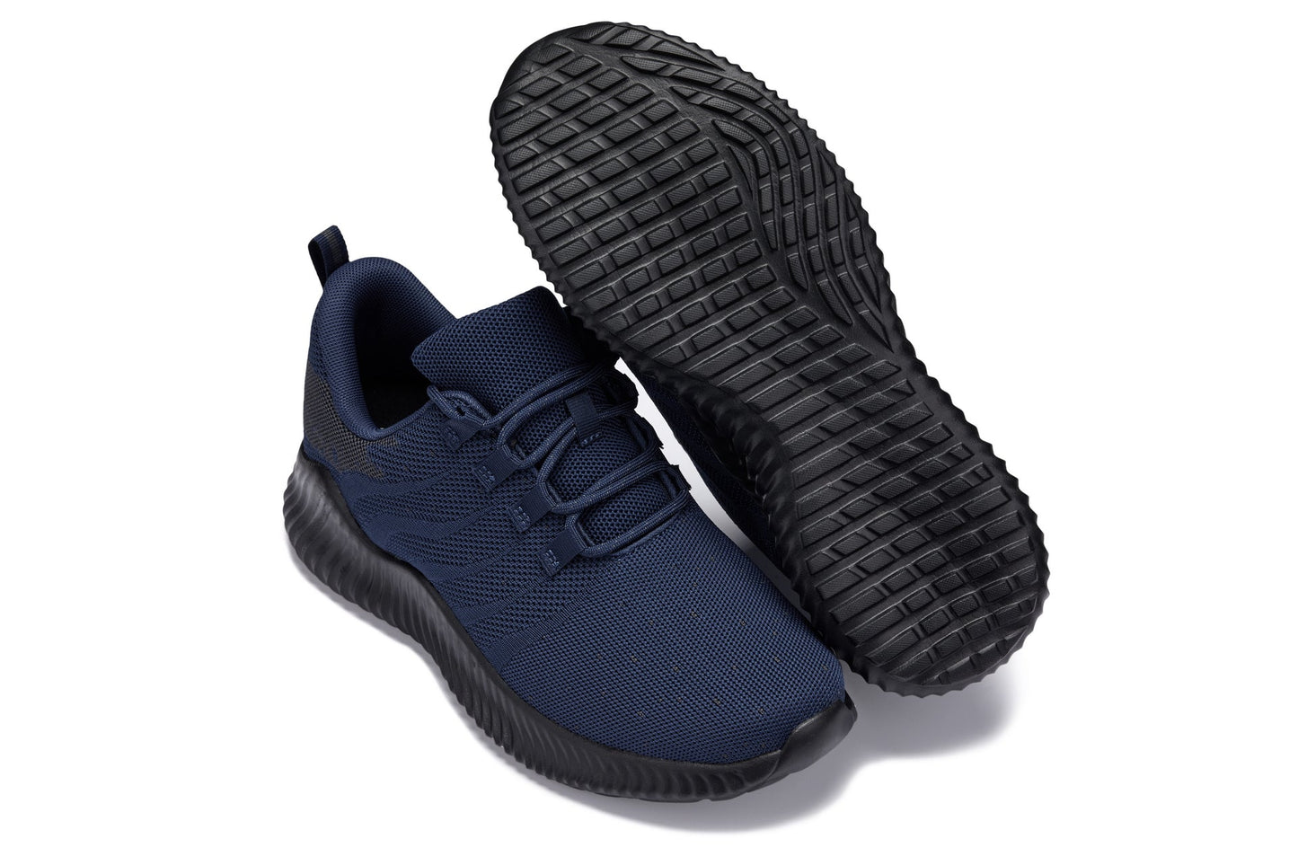 CALTO - Q217 - 2.8 Inches Taller (Navy/Grey) - Ultra Lightweight Tallmenshoes.com