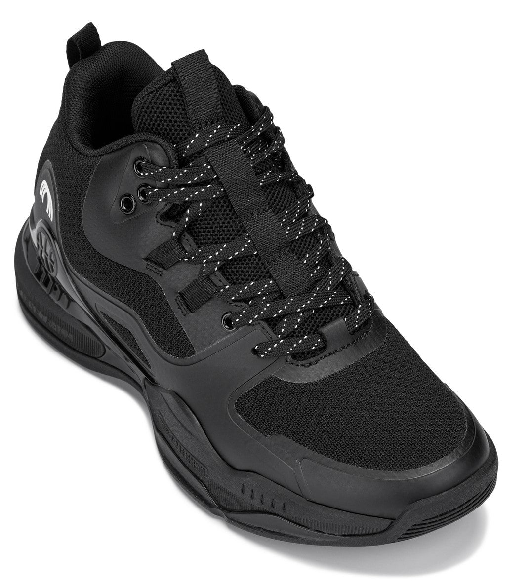CALTO - Q393 - 3 Inches Taller (Black) - Basketball High-Top Sneakers Tallmenshoes.com