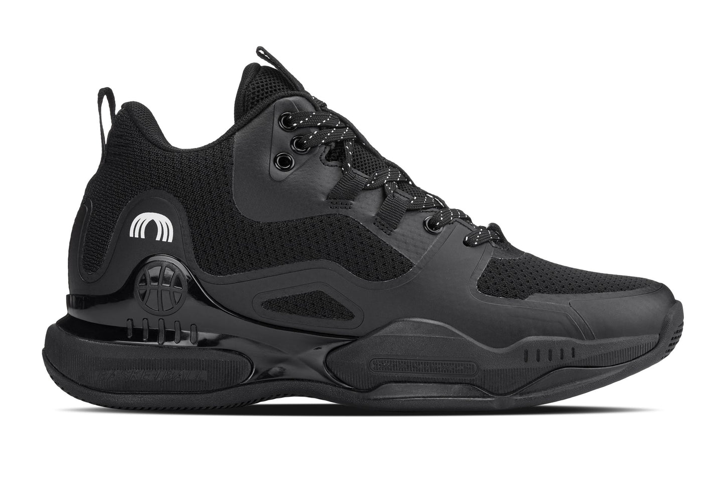 CALTO - Q393 - 3 Inches Taller (Black) - Basketball High-Top Sneakers Tallmenshoes.com