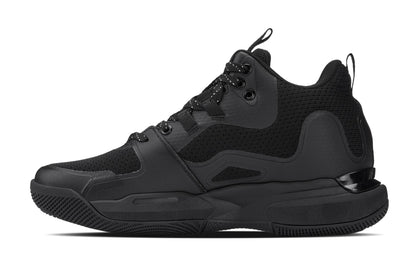 CALTO - Q393 - 3 Inches Taller (Black) - Basketball High-Top Sneakers Tallmenshoes.com