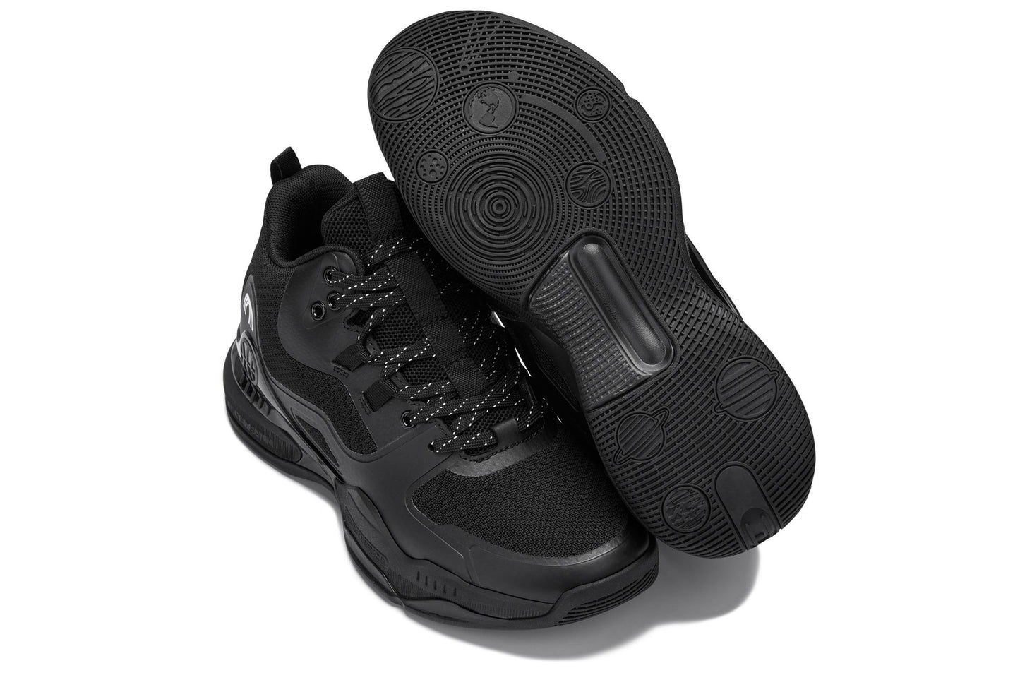 CALTO - Q393 - 3 Inches Taller (Black) - Basketball High-Top Sneakers Tallmenshoes.com