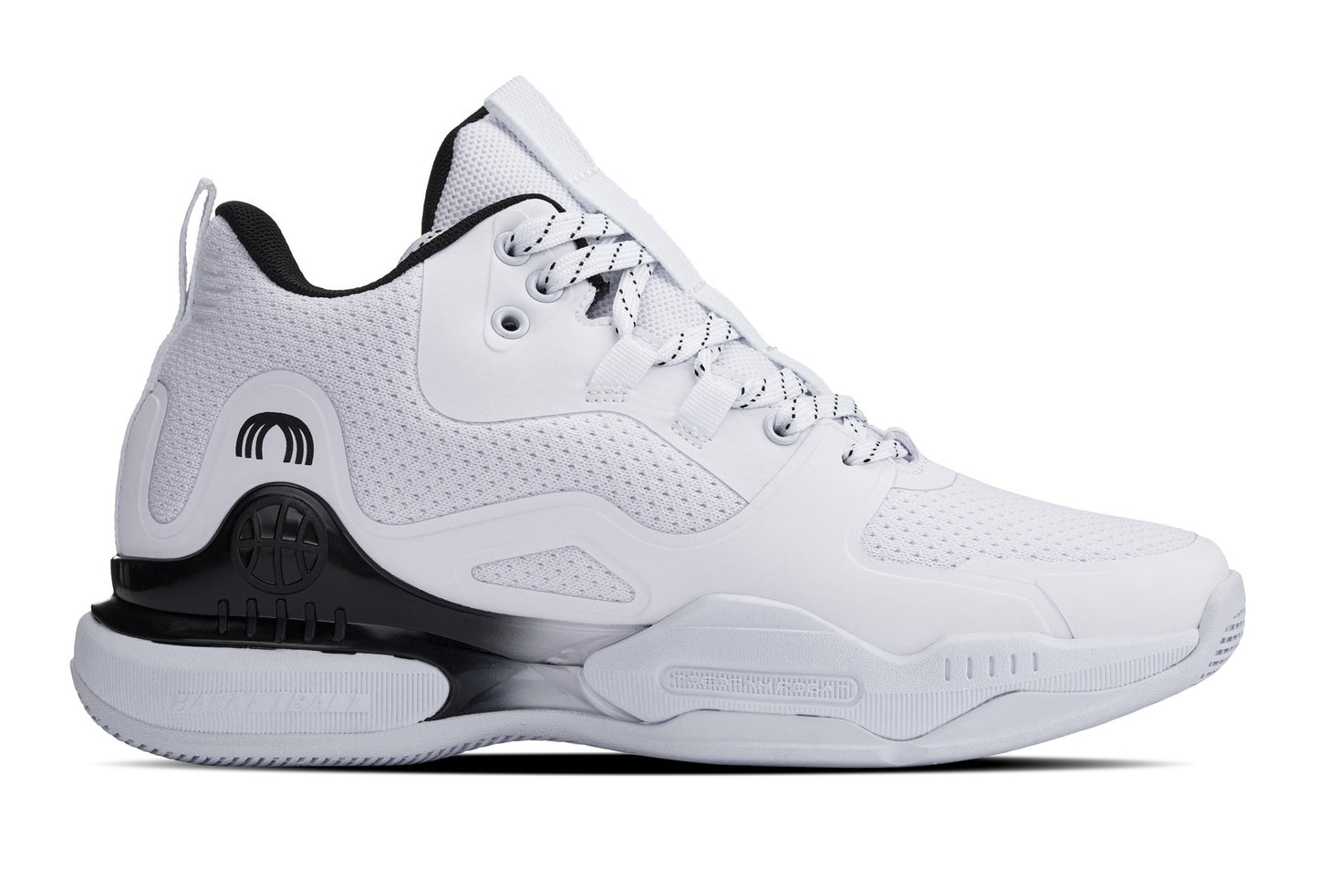 CALTO - Q394 - 3 Inches Taller (White/Black) - Basketball High-Top Sneakers Tallmenshoes.com