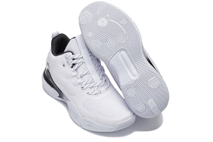 CALTO - Q394 - 3 Inches Taller (White/Black) - Basketball High-Top Sneakers Tallmenshoes.com